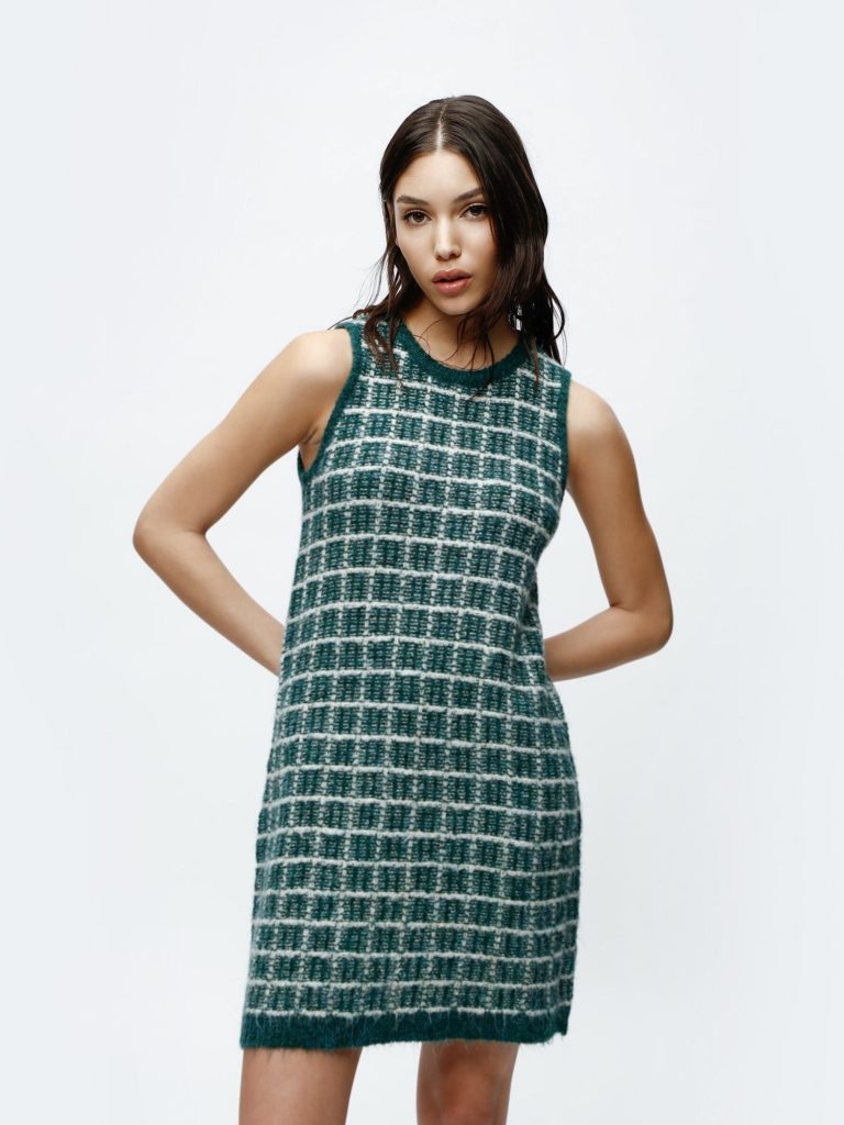 Vestido de punto estructura Moncloa