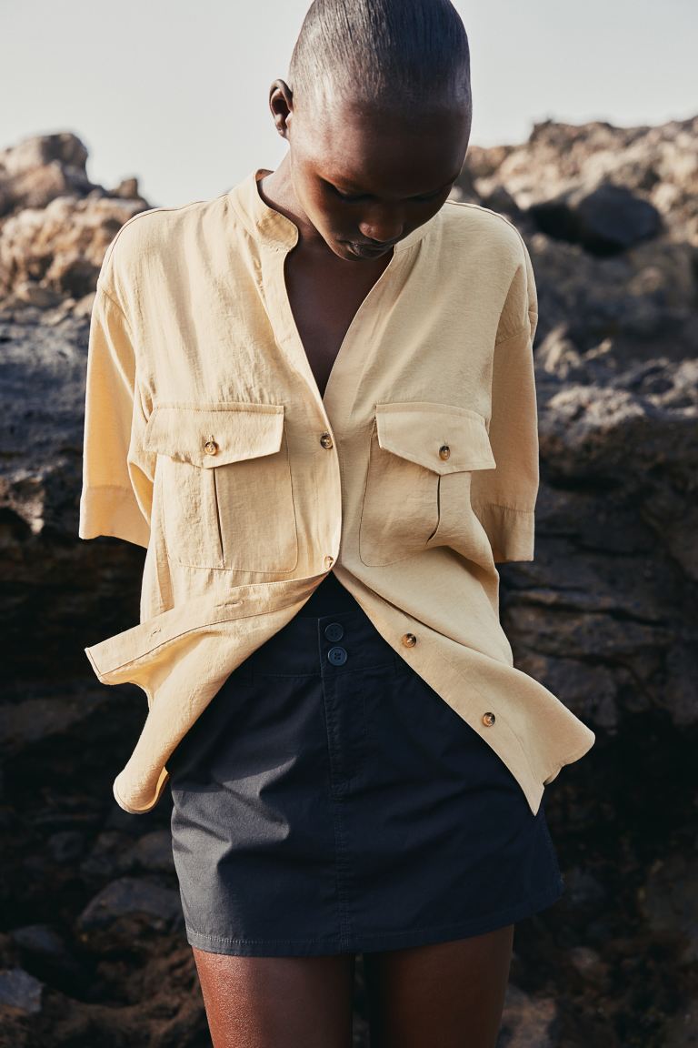 camisa utility H&M