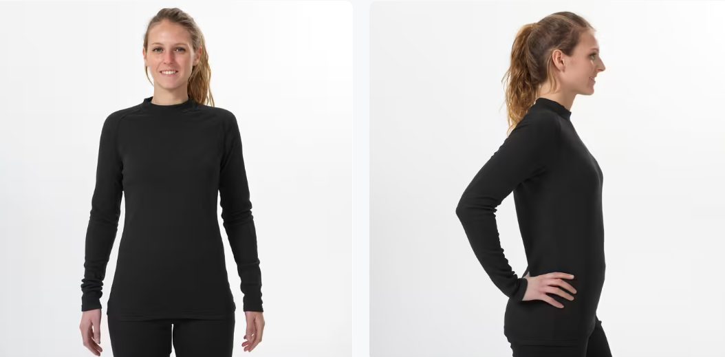 camiseta termica mujer
