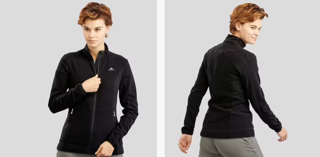 chaqueta polar decathlon