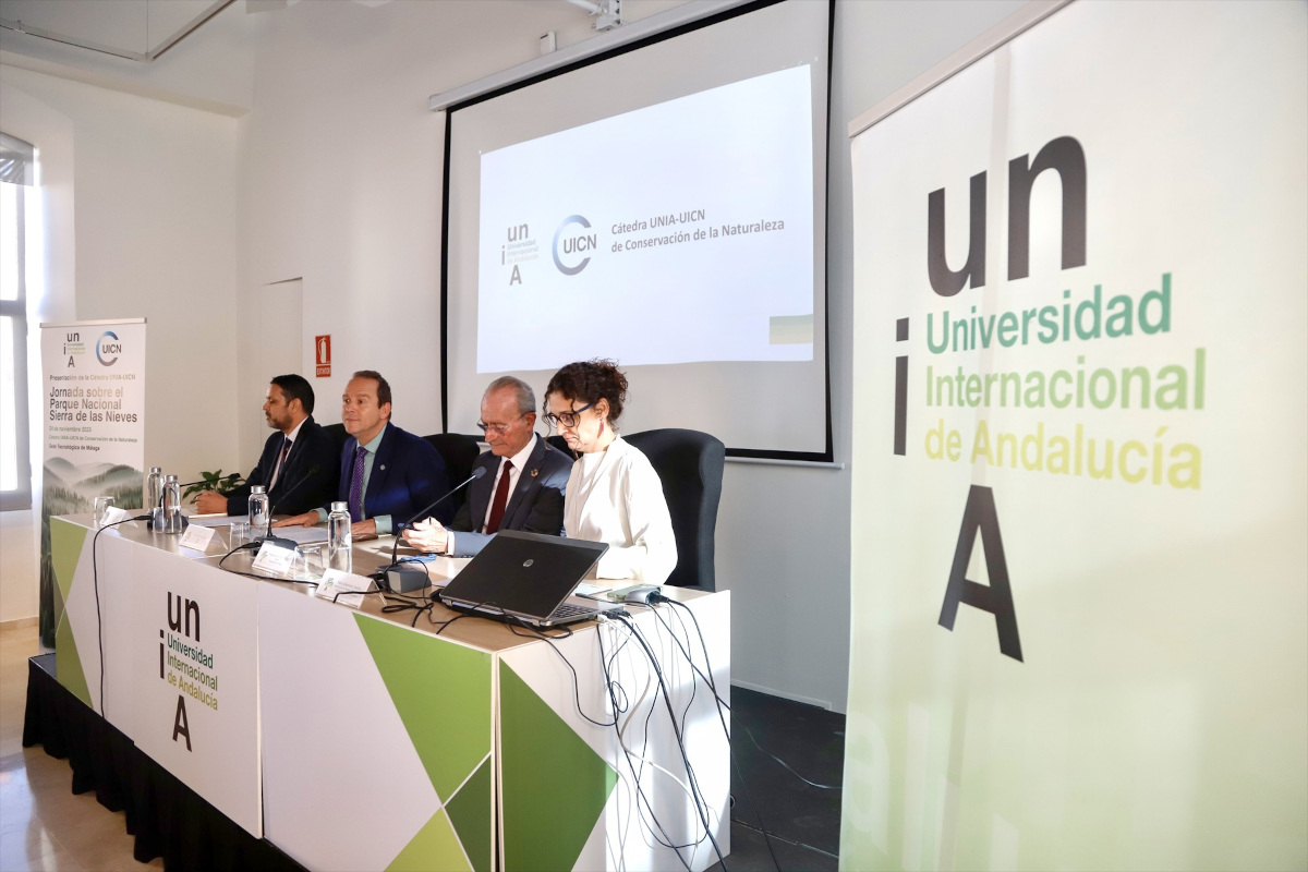 Jornada sobre el Parque Nacional Sierra de las Nieves en Málaga La UNIA recibirá un trato diferencial por sus características en la reforma de la ley de financiación universitaria.