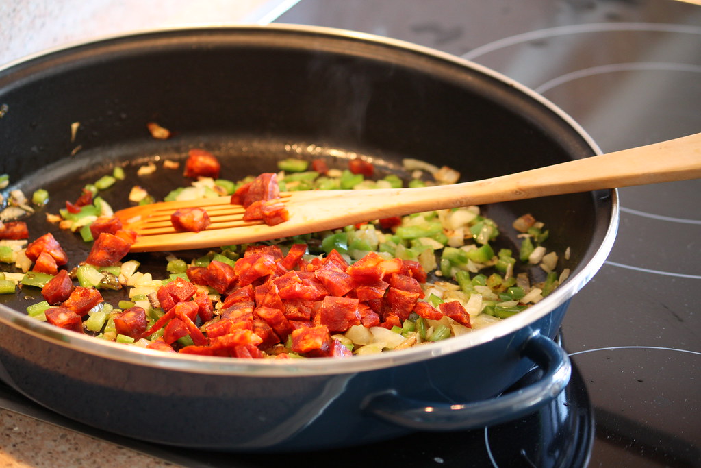 triturar sofrito
