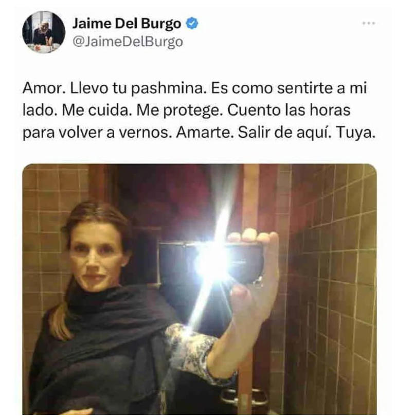 tuit letizia jaime del burgo