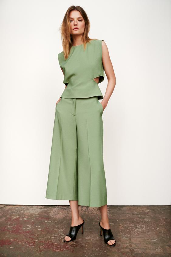 Estilo elevado: Culottes de Zara para bajitas que deslumbran y estilizan 4 Moncloa 02578321513 p Moncloa
