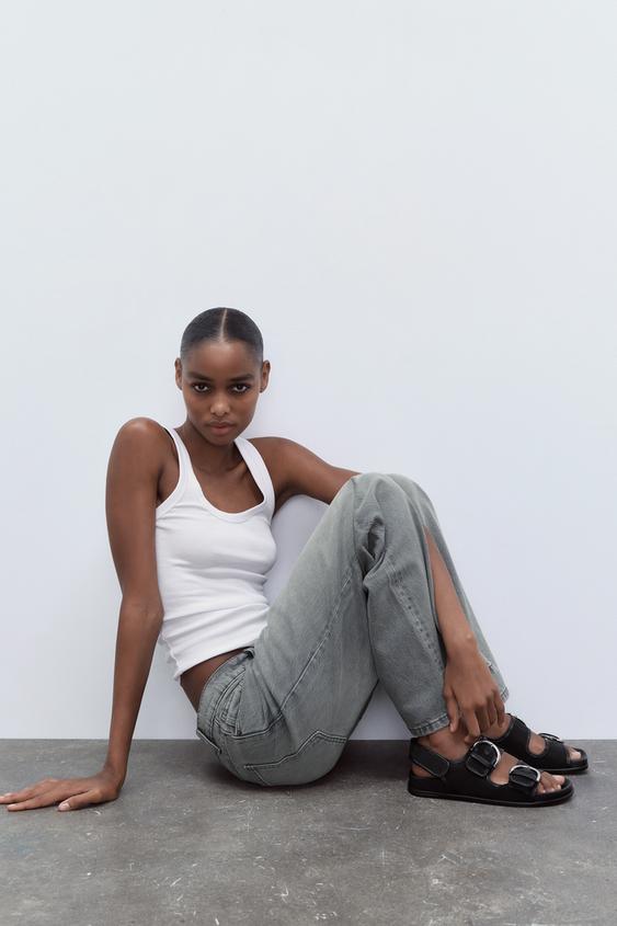 Descubre las 7 sandalias planas de Zara que te enamorarán esta primavera 5 Moncloa 13603310800 p Moncloa