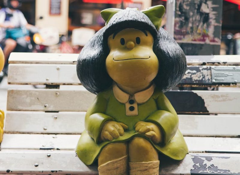 QUINO USO A MAFALDA PARA SUS CRÍTICAS SOCIALES