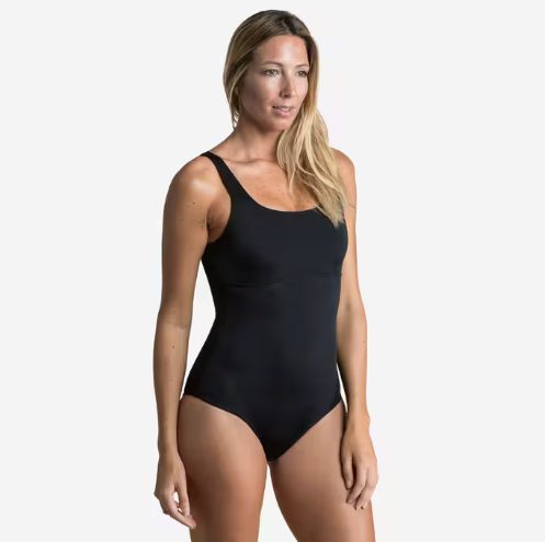 banador negro decathlon