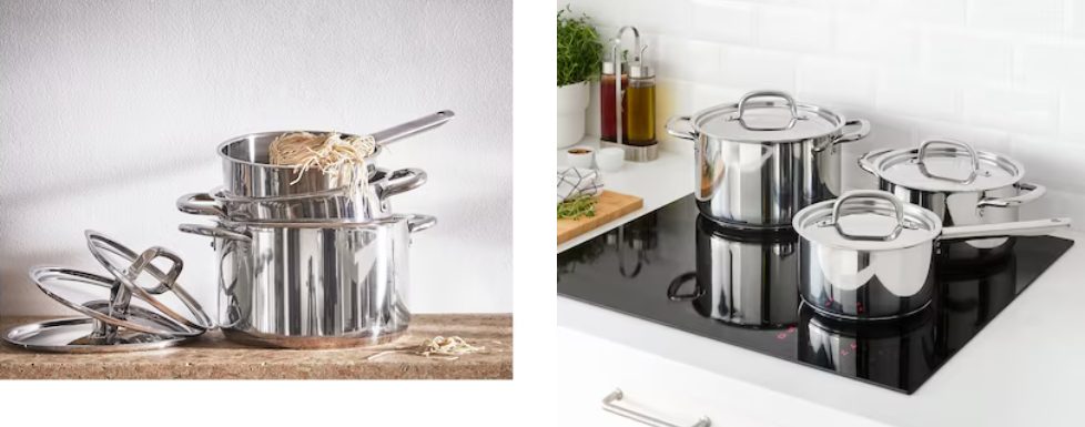 bateria cocina ikea