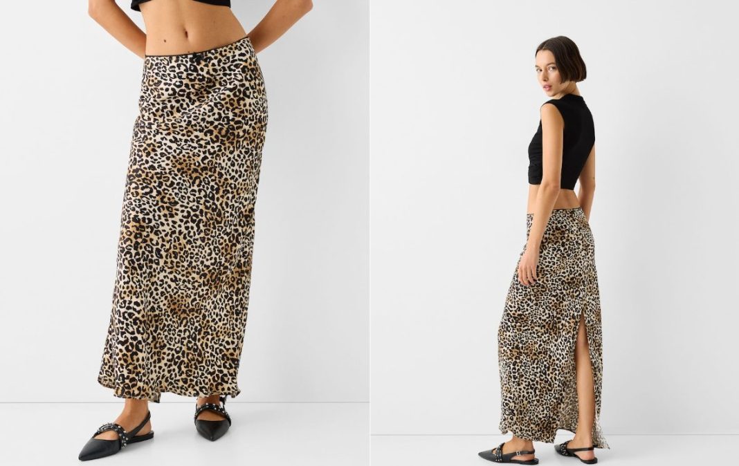 falda animal print