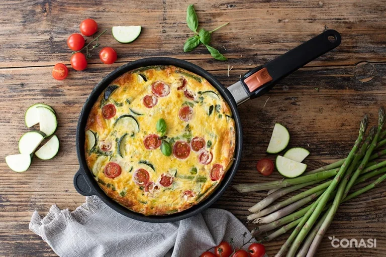 Frittata de verduras: La tortilla de vegetales