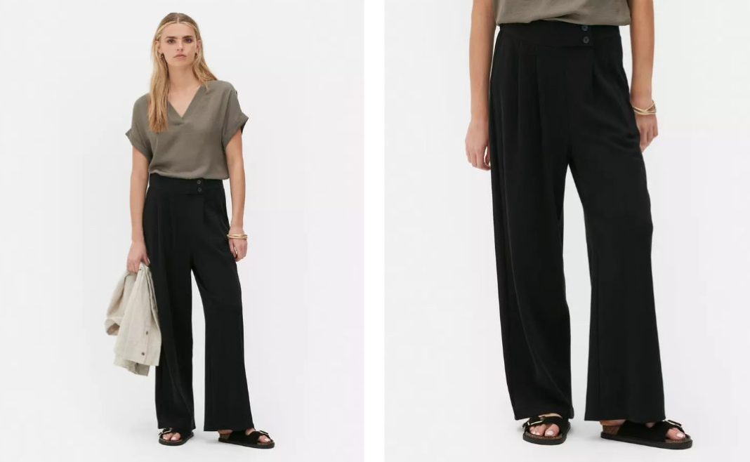 joggers vestir pierna ancha