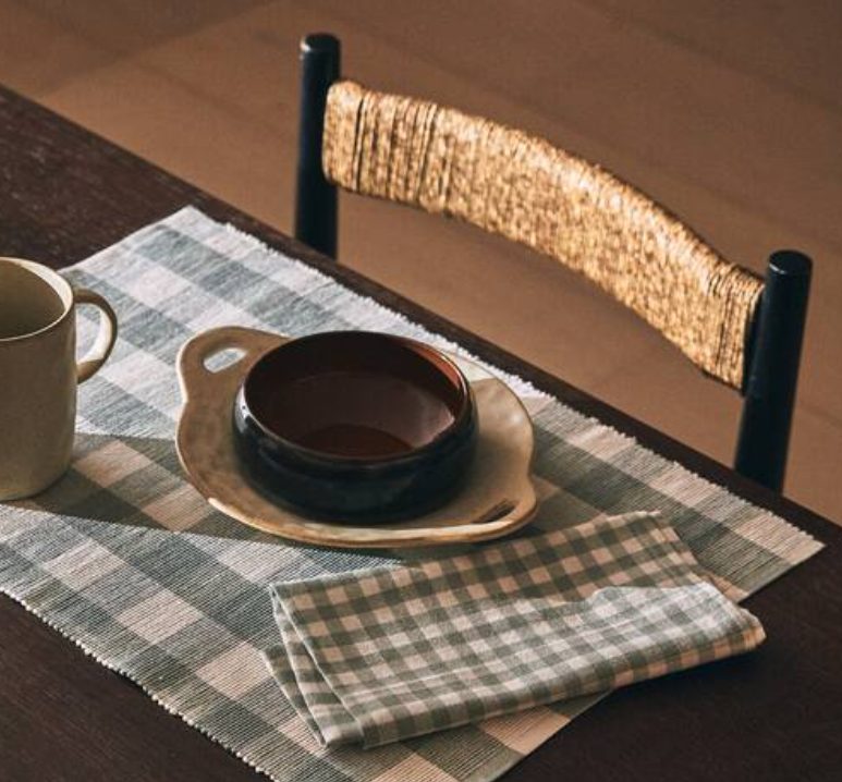 pack mantel servilleta vichy