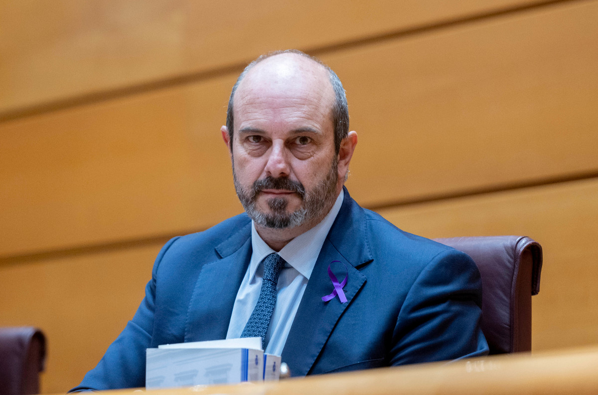 El presidente del Senado, Pedro Rollán, pone freno a la amnistía El presidente del Senado, Pedro Rollán, pone freno a la amnistía