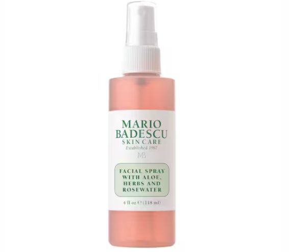 spray facial agua de rosas