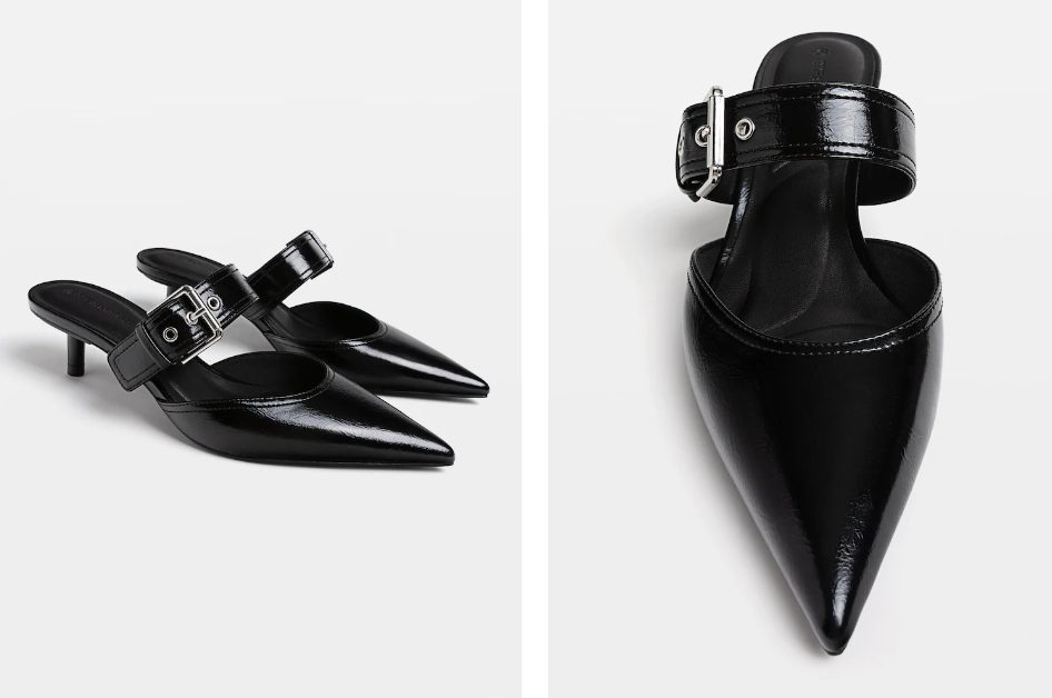 zapatos kitten sin talon stradivarius