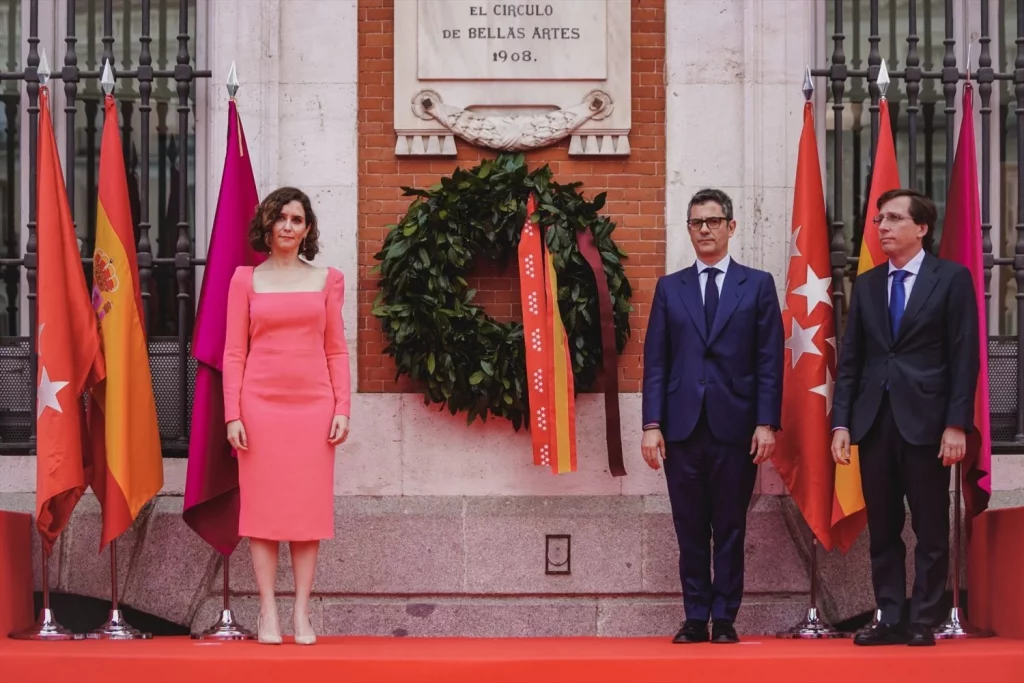Ayuso veta, una vez más, al Gobierno en los actos del 2 de mayo | Foto: Comunidad de Madrid