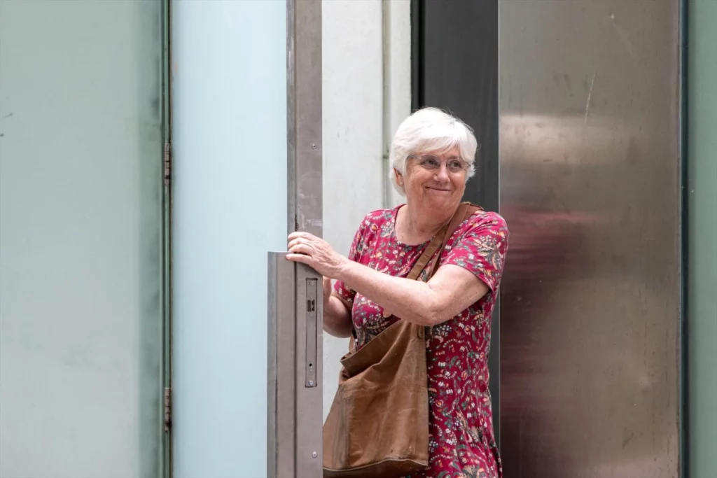 EuropaPress 5351683 eurodiputada clara ponsati salido libertad 1449 horas ciutat justicia Moncloa