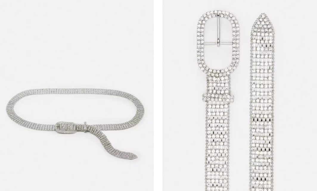 cinturon strass