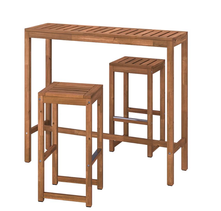 conjunto muebles exterior ikea