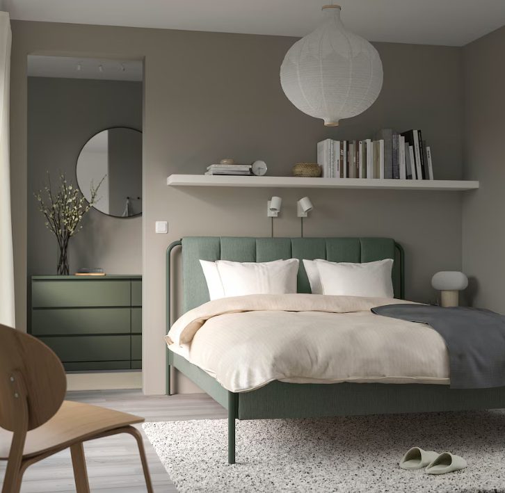 estructura cama tapizada ikea