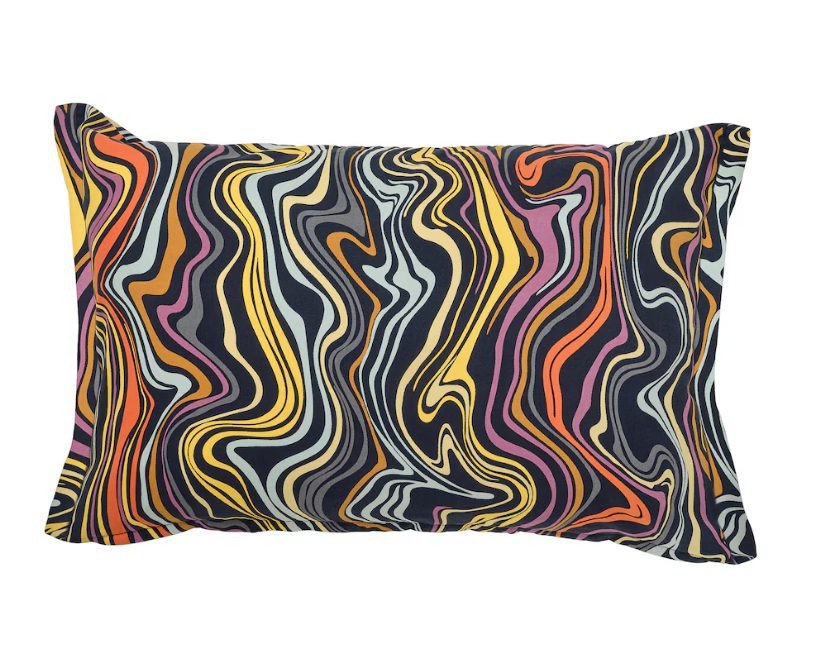 funda cojin psicodelica ikea