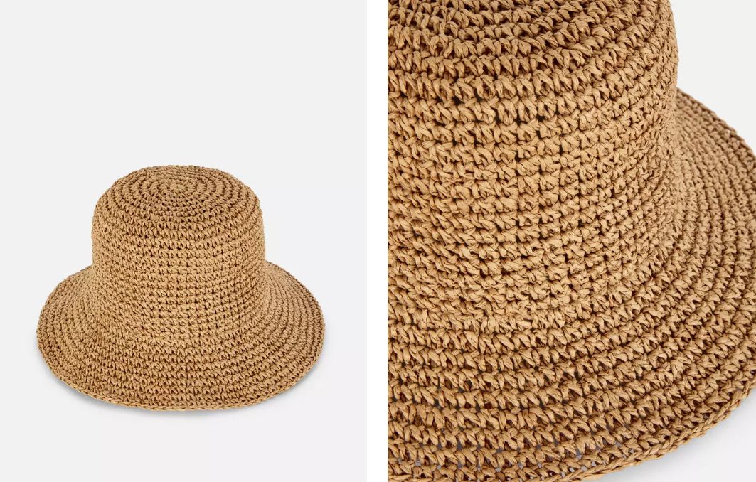 gorro pescador paja primark