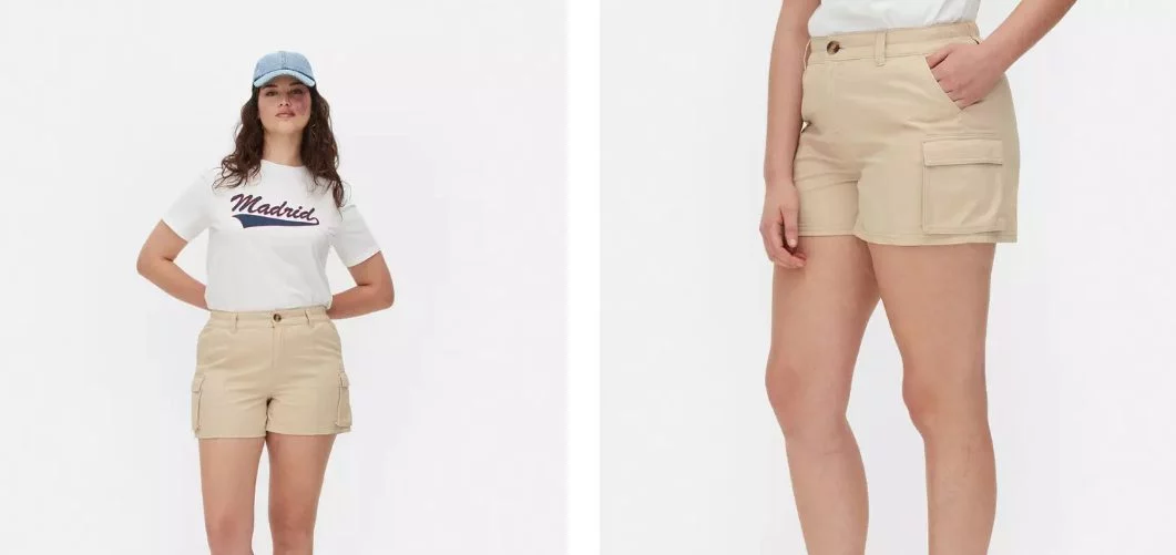 pantalon corto cargo