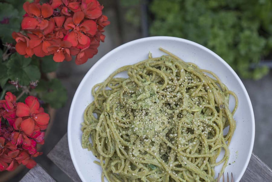 La pasta con salsa de calabacín y butifarra: Una receta que amarás en cada bocado 2 Moncloa pasta con salsa de calabacin version 1652952814 Moncloa