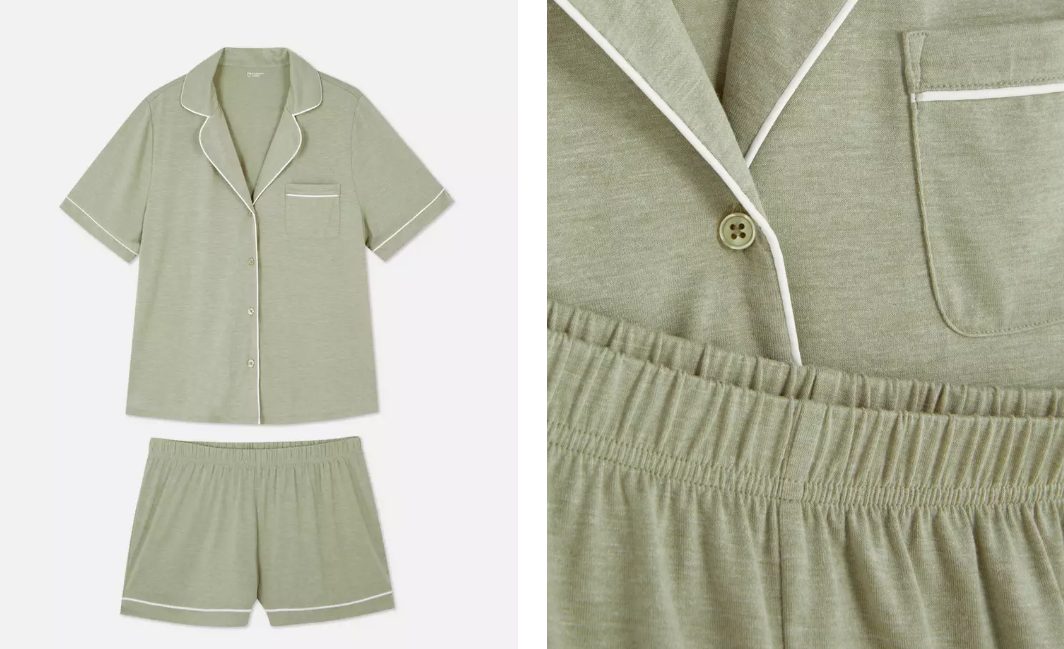 pijama corto masculino