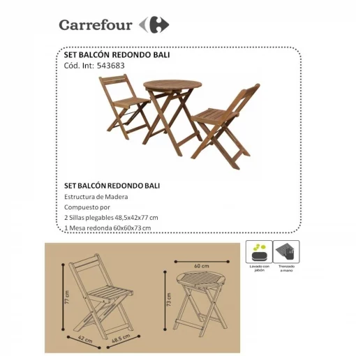 set balcon redondo bali