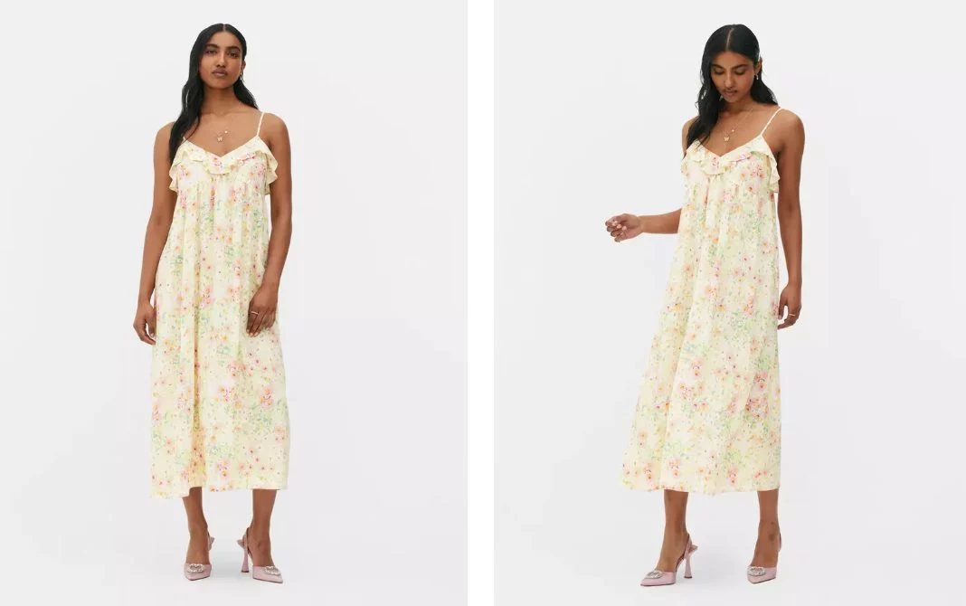 vestido babydoll primark