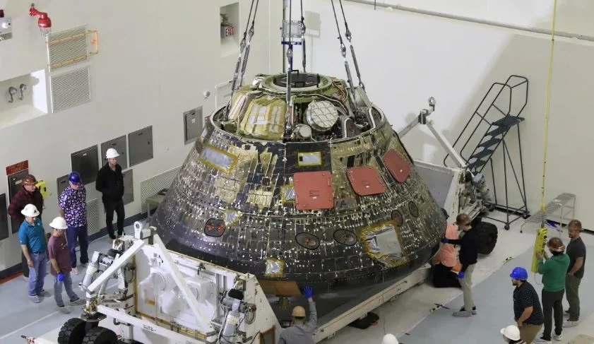 Preparativos de la NASA para enviar astronautas a la Luna 3 Moncloa EuropaPress 5675195 modulo tripulacion nave orion artemis Moncloa