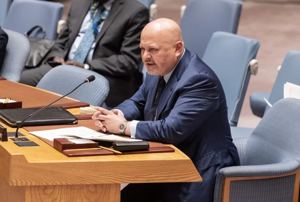 EuropaPress 5725886 july 13 2023 new york new york united states karim khan prosecutor of the Moncloa