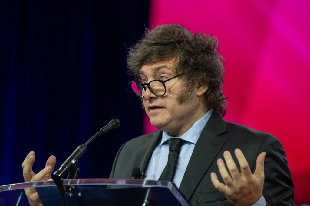 EuropaPress 5805898 february 24 2024 oxon hill maryland usa president of argentina javier milei Moncloa