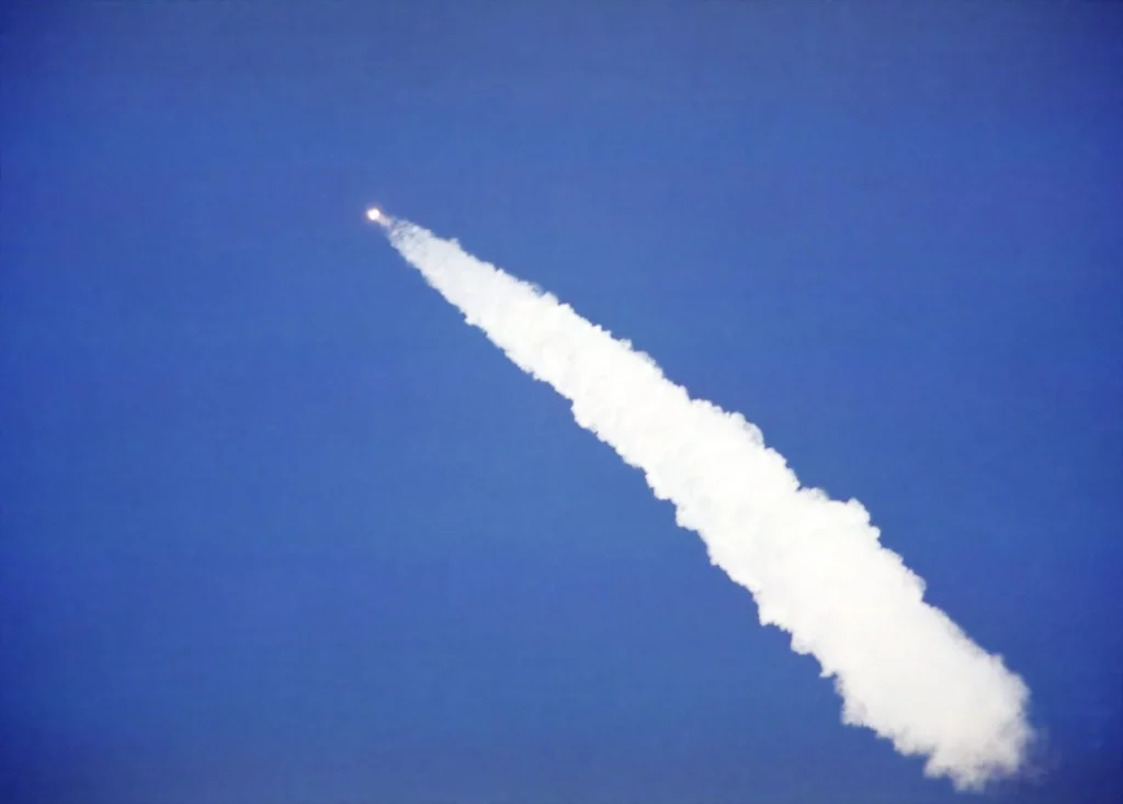 EuropaPress 5884101 dneprcarrier rocket launch on july26 2006 during the launch of russian Moncloa