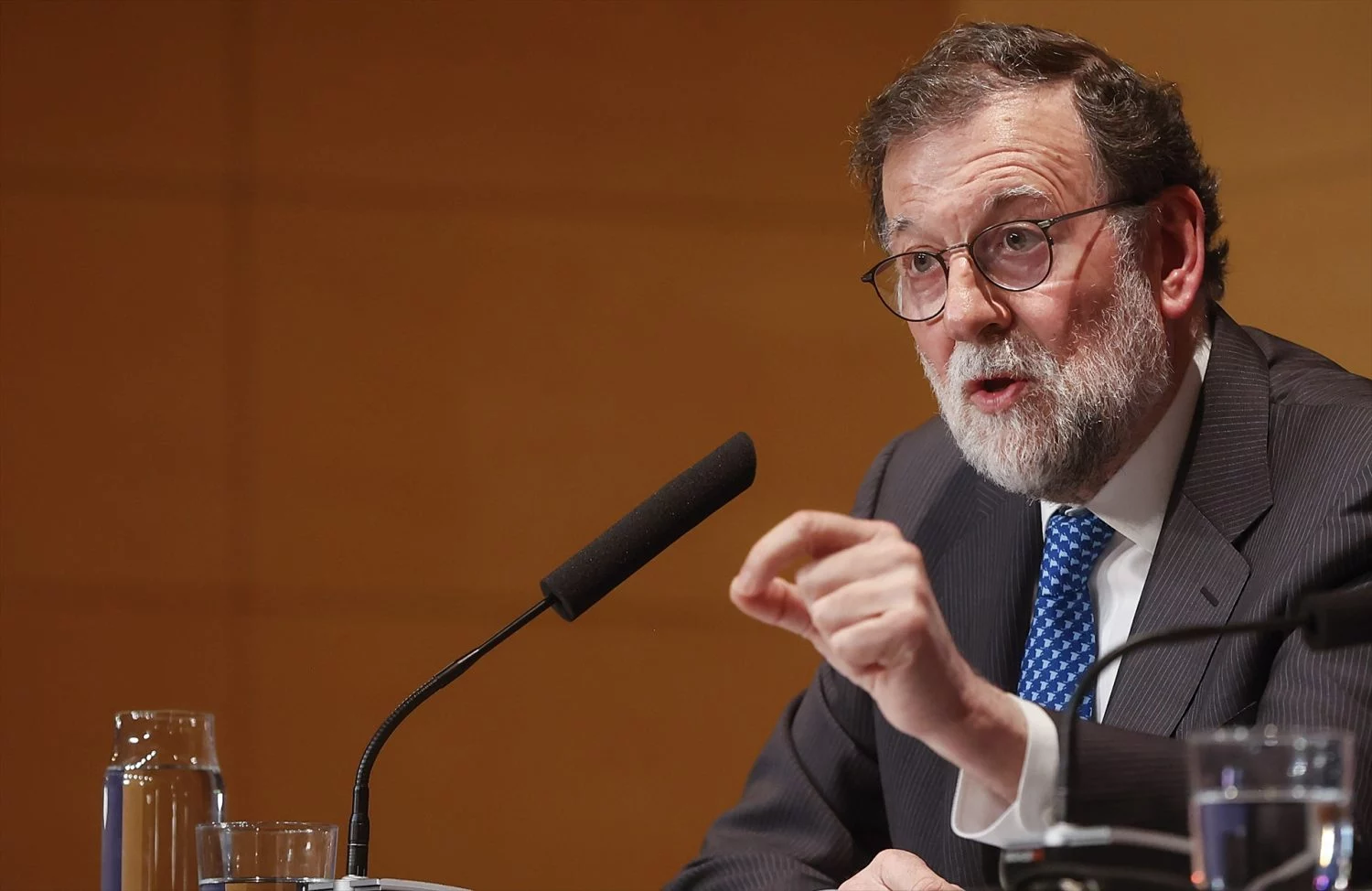 EuropaPress_5946625_expresidente_gobierno_mariano_rajoy_imparte_conferencia_jornadas_memoria Mariano Rajoy pone en su sitio al compañero de cena del Tito Berni, Manuel Arribas Maroto | Fuente: Agencias