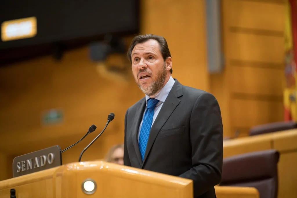 EuropaPress 5960710 ministro transportes movilidad sostenible oscar puente sesion plenaria Moncloa