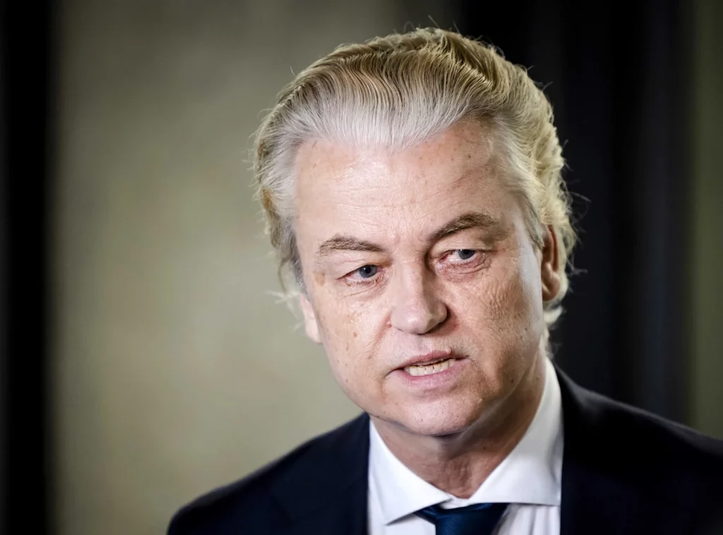 Geert Wilders, político de Países Bajos.