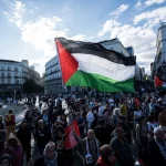 La guerra de las pancartas palestinas en Madrid se decidirá en un Juzgado