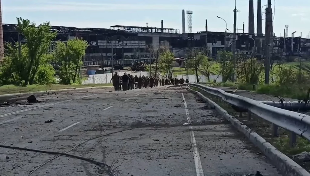 EuropaPress 5973822 may 18 2022 mariupol donetsk oblast ukraine video available contact Moncloa