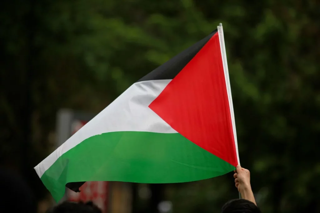 Palestina será reconocida como Estado por España, Irlanda y Noruega 3 Moncloa EuropaPress 5976961 bandera palestina manifestacion ciudad gaziantep turquia apoyo pueblo Moncloa