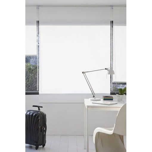 estor enrollable blanco