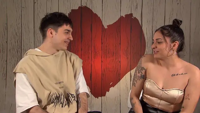 "Tengo que ser fea para que me pongan con él": Sheila en su cita de First Dates 1 Moncloa luis y sheila en first dates Moncloa