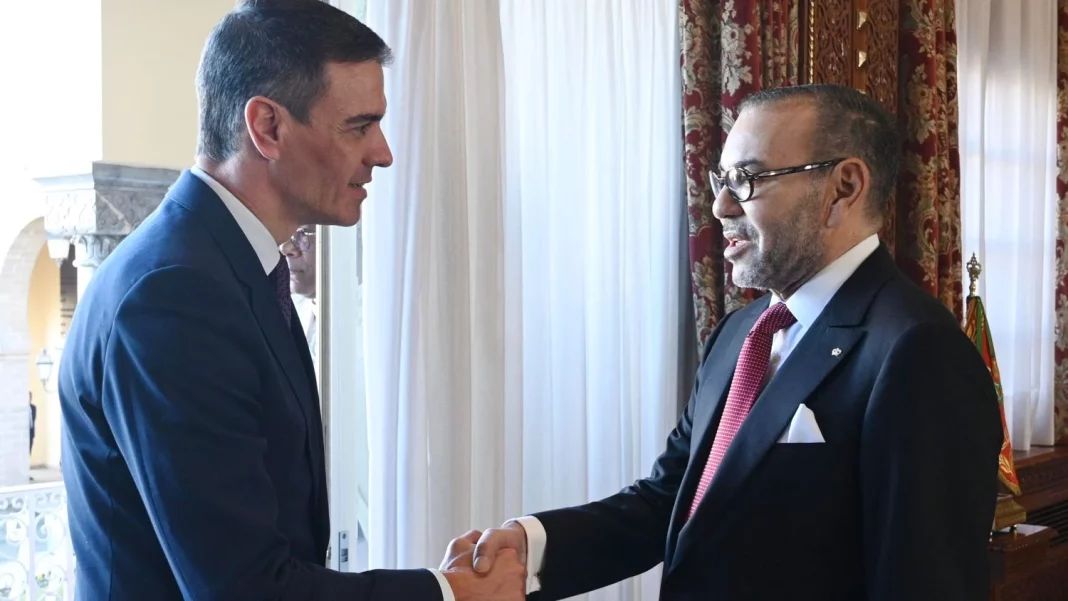 marruecos-espana Pedro Sánchez y Mohamed VI (Fuente: Agencias)