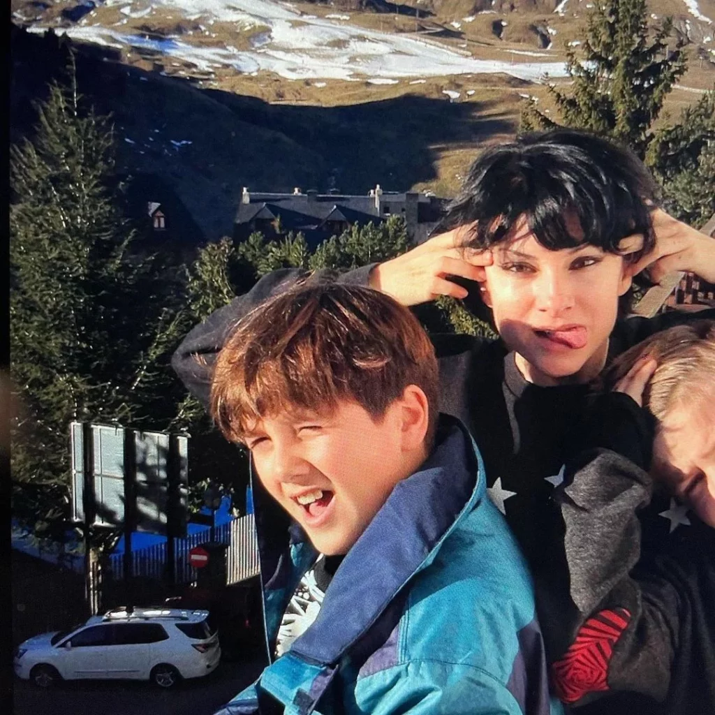 Así es Teo Nimri, el hijo influencer de Najwa Nimri 2 Moncloa Qué dijo Najwa Nimri de ser madre de Teo Nimri