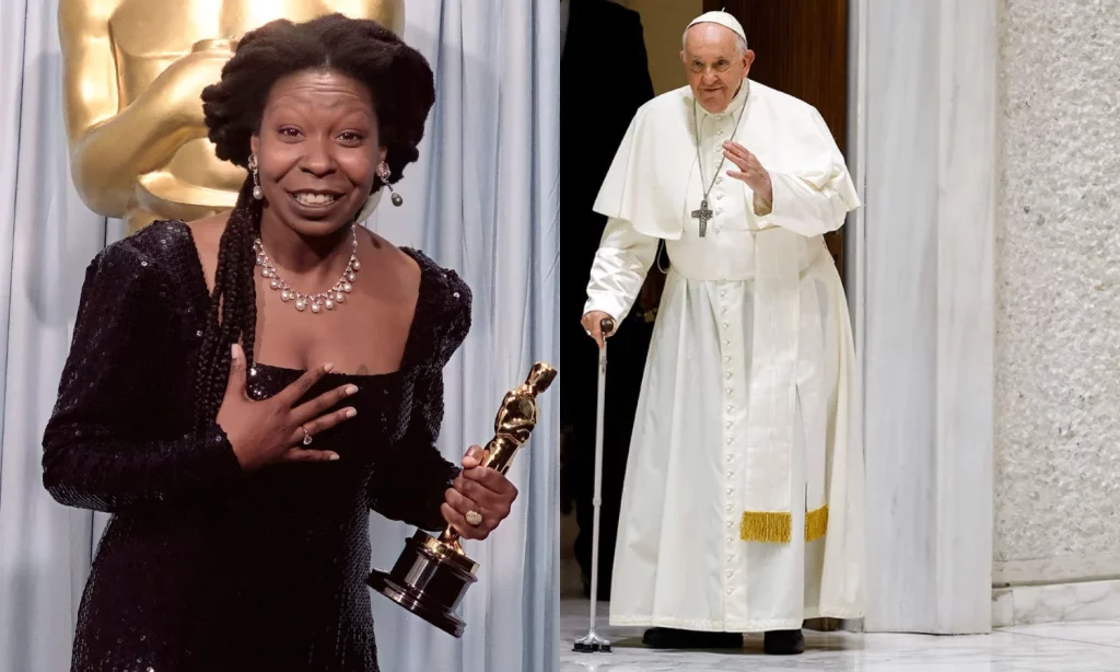 La ganadora de un Oscar que le pidió un cameo al Papa Francisco 1 Moncloa La estrella de Hollywood que quiso que el Papa Francisco haga un cameo