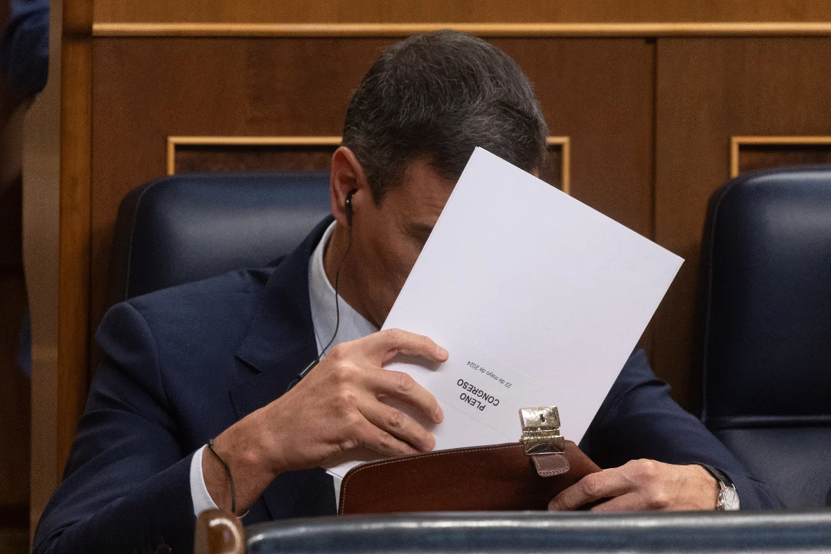 Pedro Sánchez, presidente del Gobierno, ha evitado una nueva derrota con la ley del Suelo Pedro Sánchez, presidente del Gobierno, ha evitado una nueva derrota con la ley del Suelo