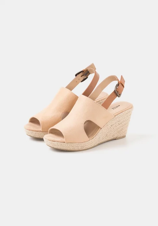 sandalias altas hebilla carrefour