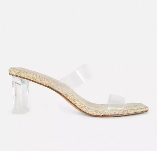 sandalias transparentes primark
