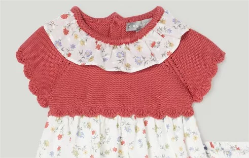 vestido manga corta Moncloa